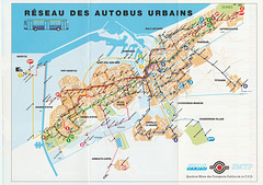 STDE Route map leaflet c1995 2