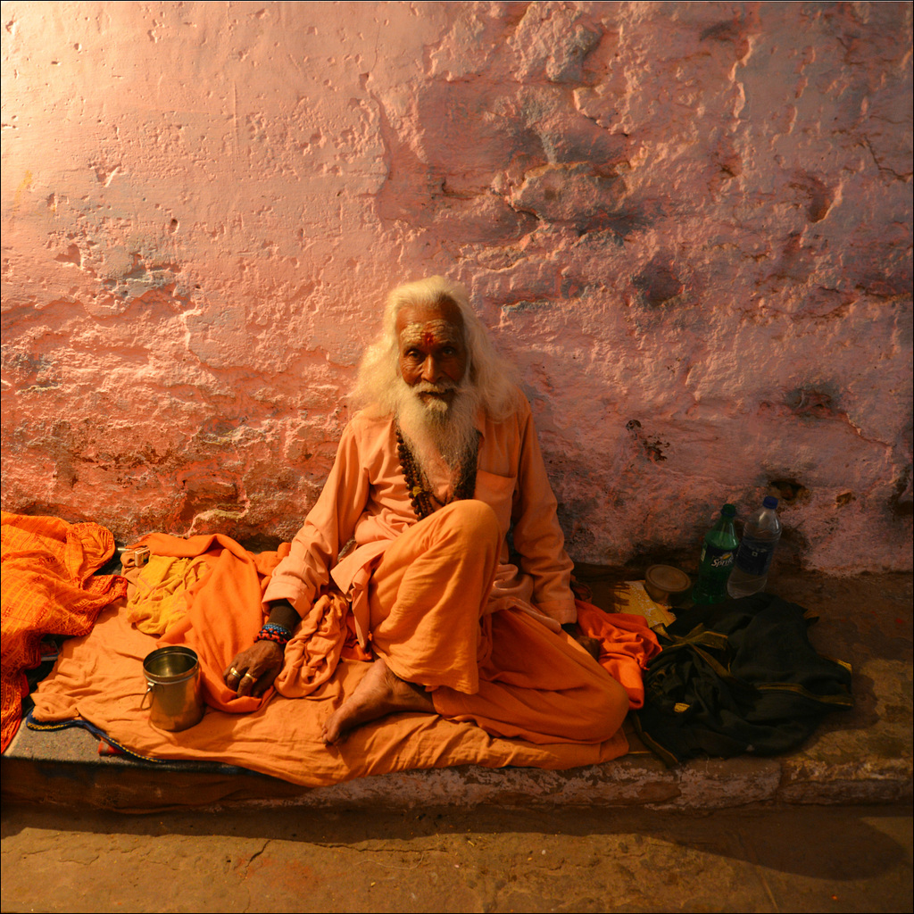 The old sadhu.