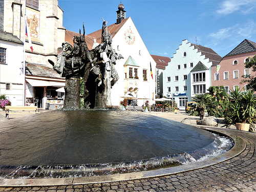Marktplatzbrunnen in Cham