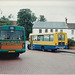 Sevenoaks District Council V393 SVV and Metrobus 951 (S951 VMY) in Sevenoaks – 14 Aug 2000 (441-24)