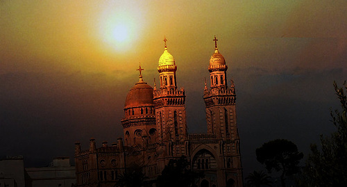 Basilique Saint-Augustin d'Annaba en Algérie .