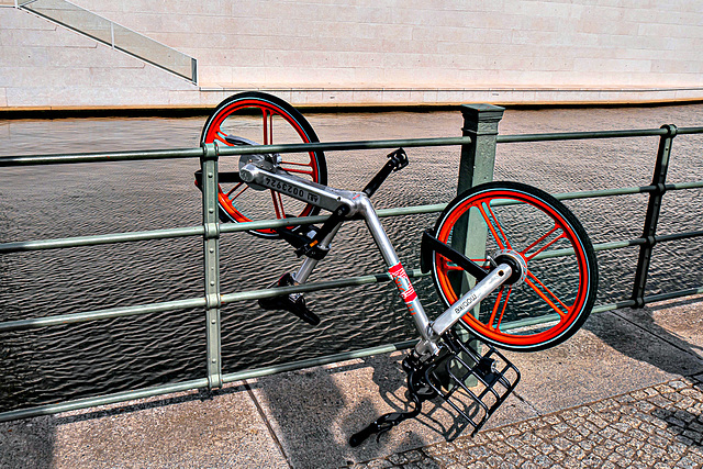 Anti Theft Bike Parking Puzzle - HFF (060°)