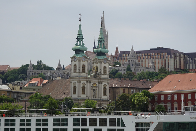 View Of Buda From The Danube