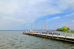 Boote am Steinhuder Meer