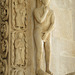 Trogir, portail occidental de la cathédrale : Adam.